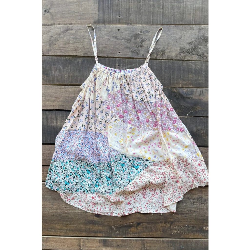 Jaded Gypsy Patchwork Dreams - Tank Floral
