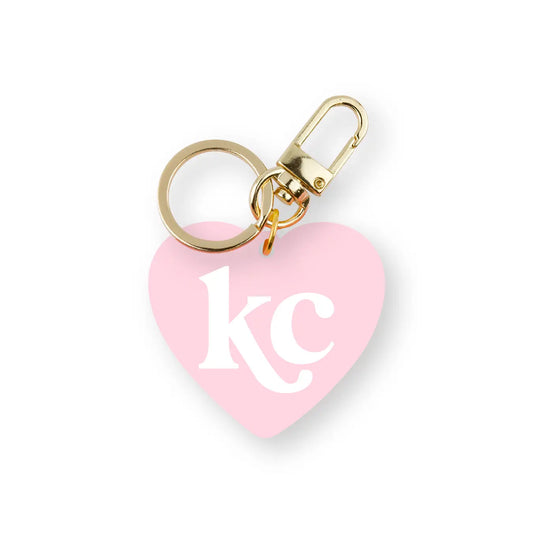Kansas City Heart Keychain