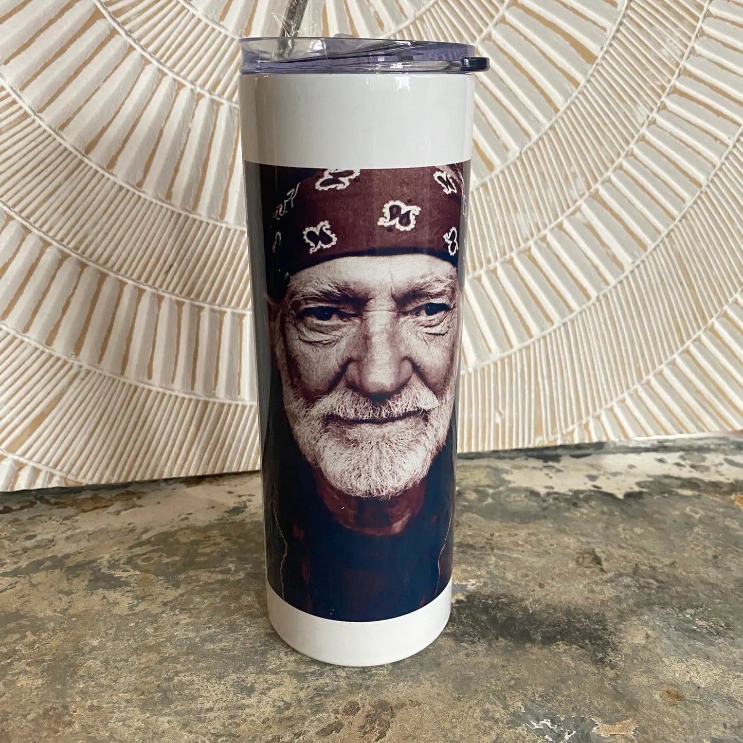 On the Road Again Willie Tumbler