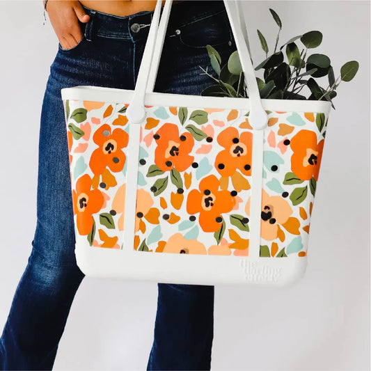 Carry-It-All Tote Bag- Everlasting Blooms
