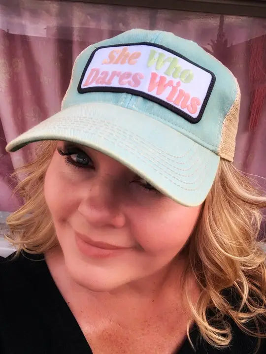 She Who Dares Wins Baseball Hat