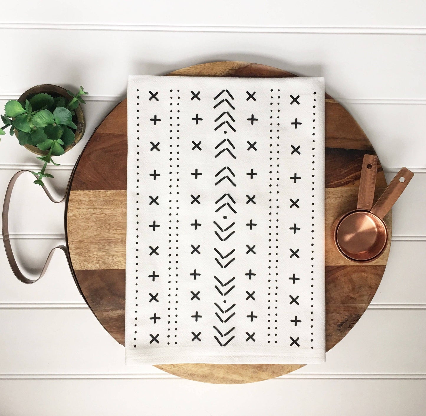 Mudcloth Style Tea Towel