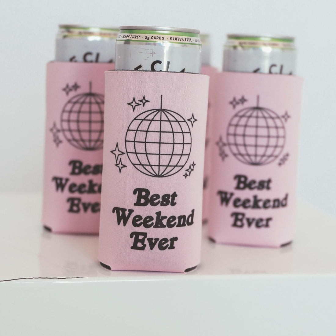 Best Weekend Ever Drink Sleeve