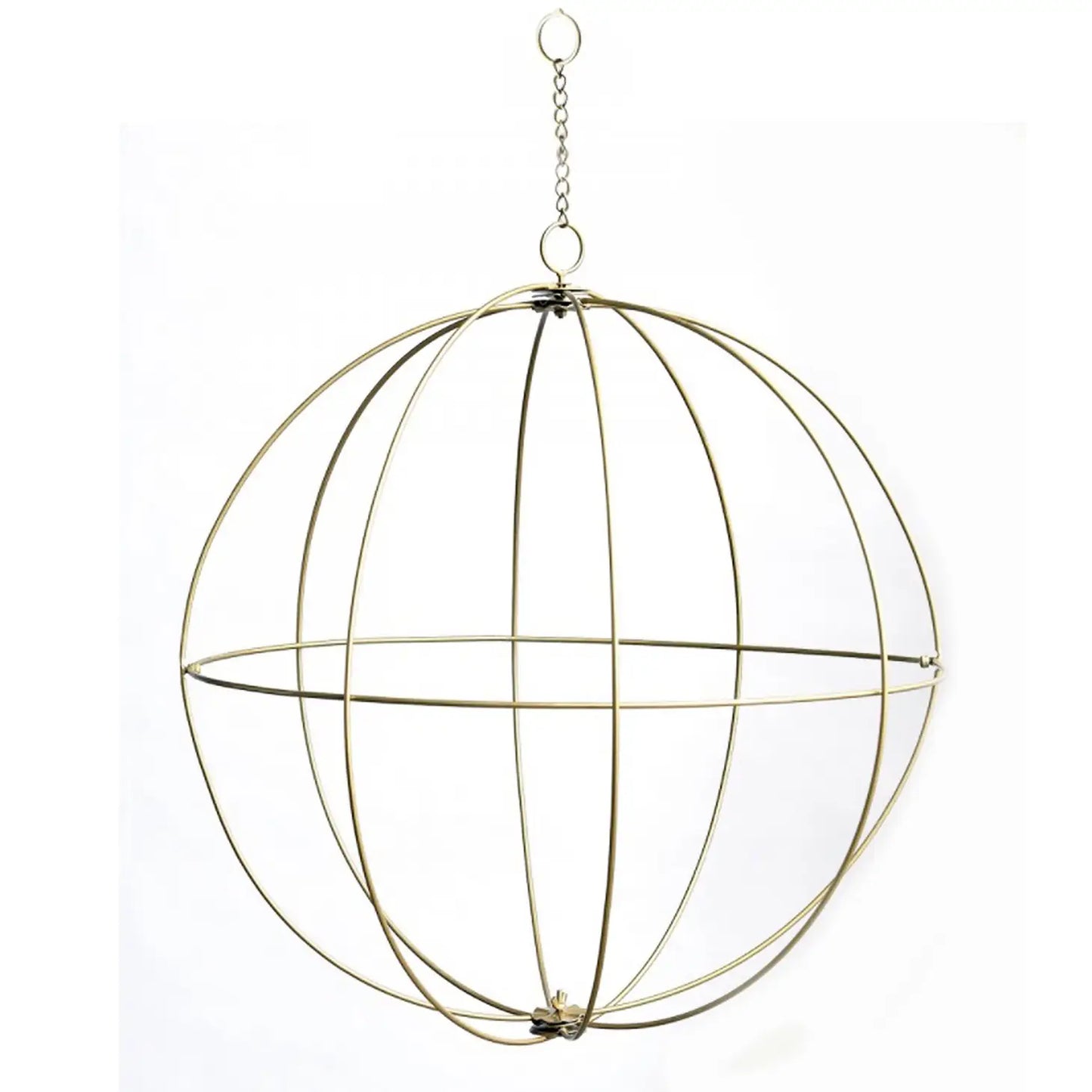 Chandelier Round Sphere Gold
