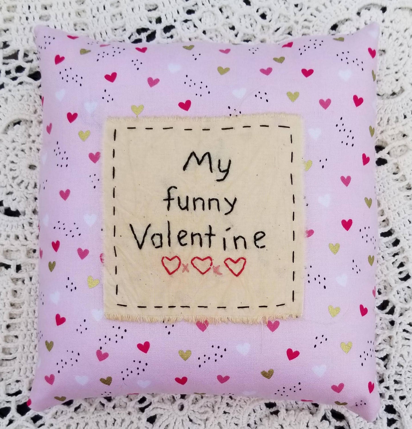 My Funny Valentine Decorative Pillow
