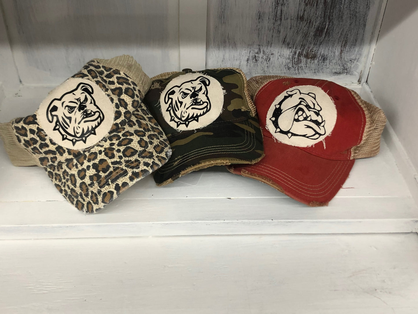 Carl Junction Bulldog Vintage Hats