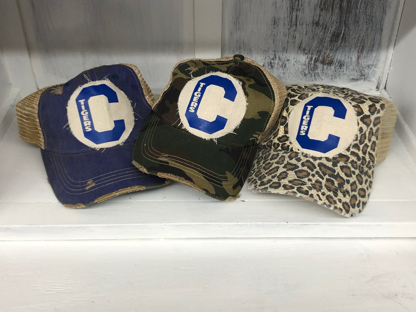 Carthage Tigers Vintage Hats