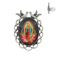 Lady Guadalupe Oval Cuff Ring