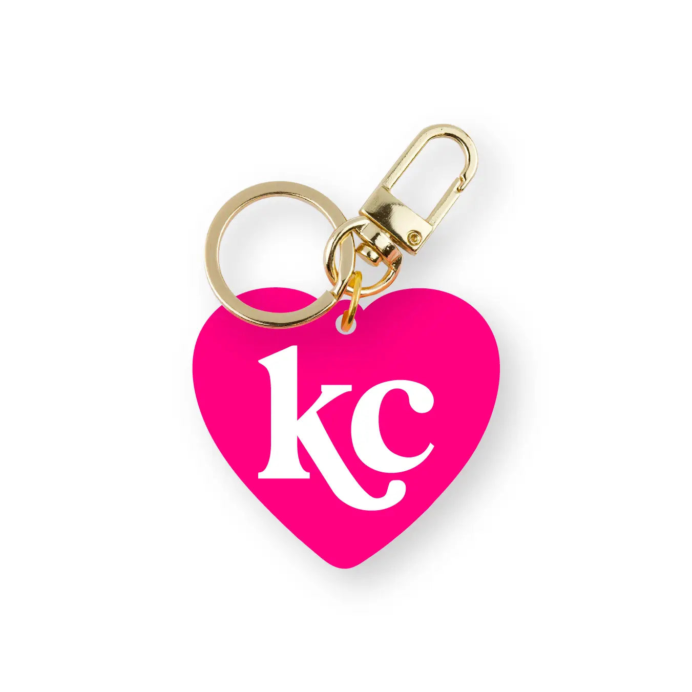 Kansas City Heart Keychain