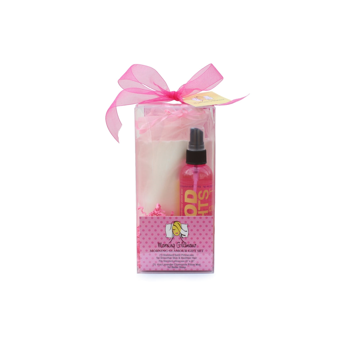 GIFT SET- Pillowcase and Pillow Mist - Ivory
