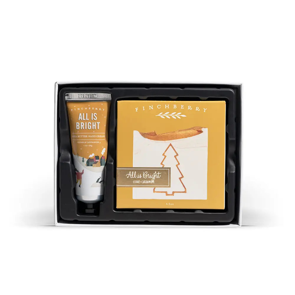 FinchBerry All is Bright - 2 Piece Holiday Gift Box