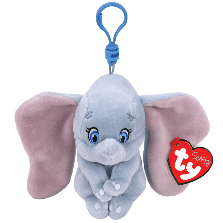 Ty Beanie Dumbo Elephant Clip