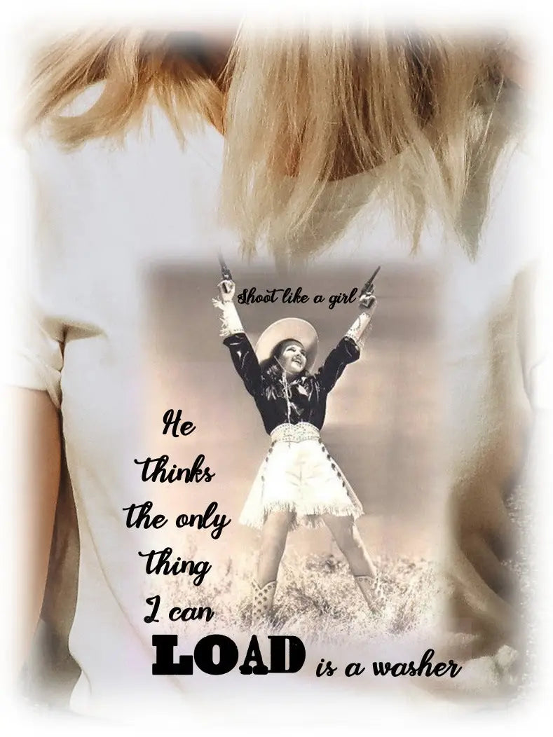 Shoot Like a Girl Graphic Tee