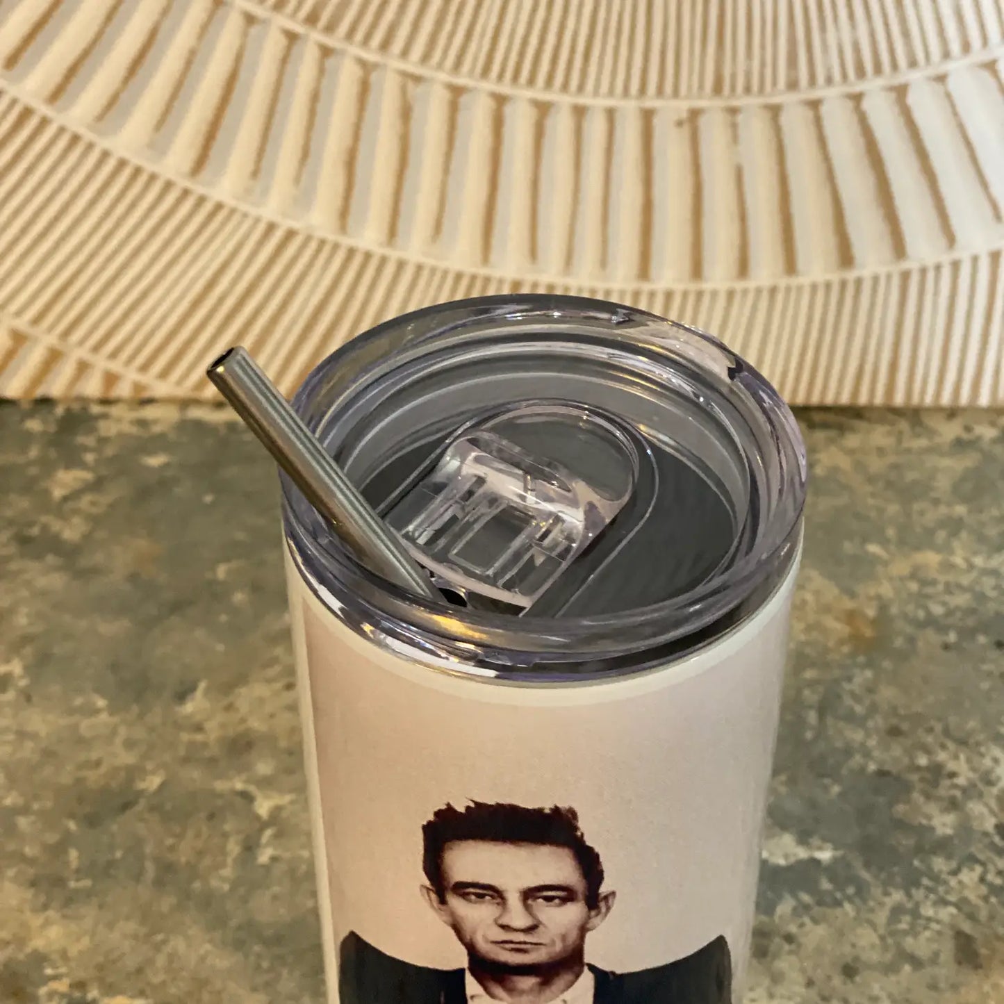Johnny Cash Tumbler