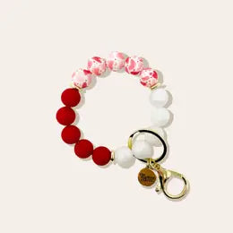 Valentine Hands-Free Keychain Wristlet - Heart Eyes For You