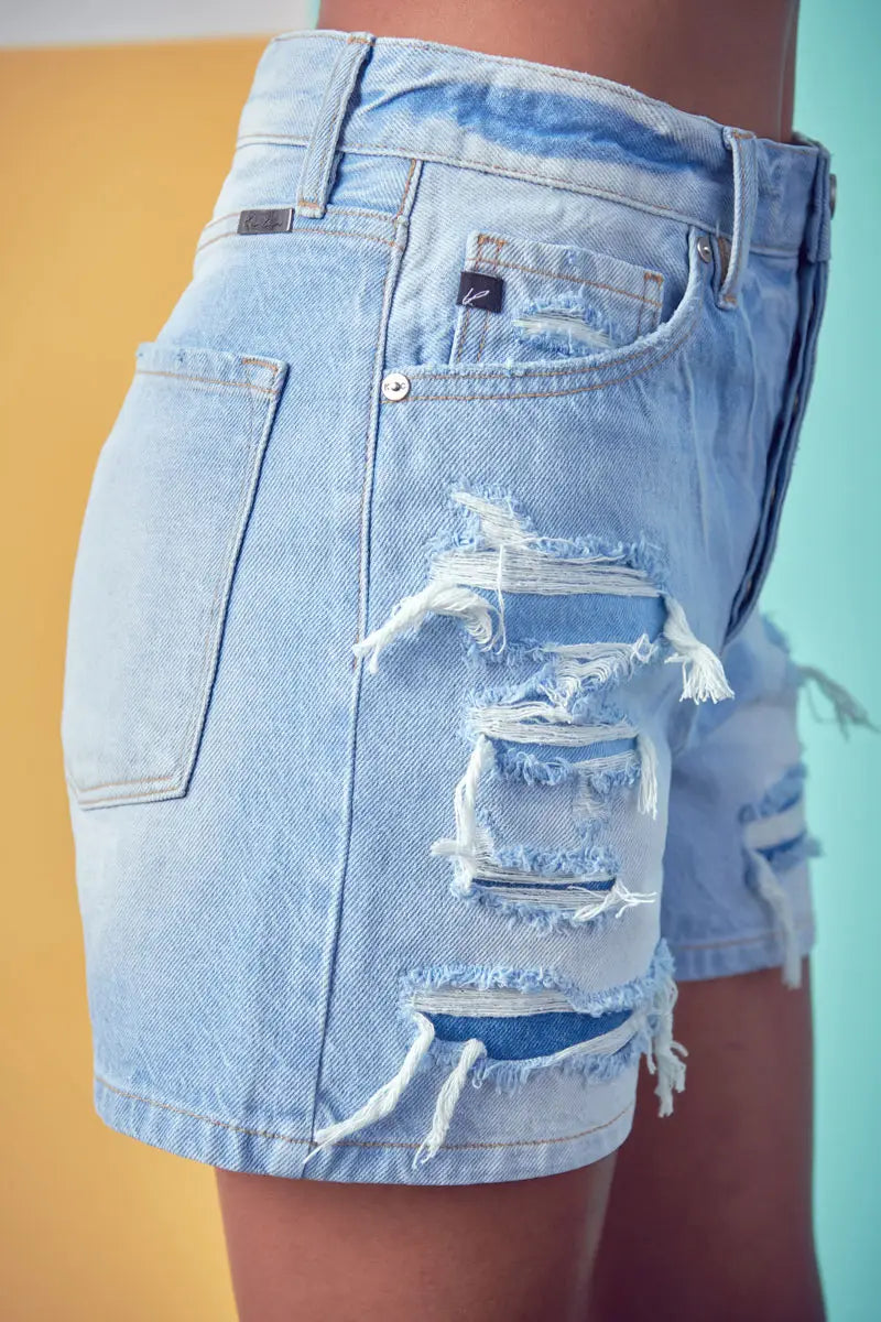 Kan Can 90's Boyfriend Mid Shorts