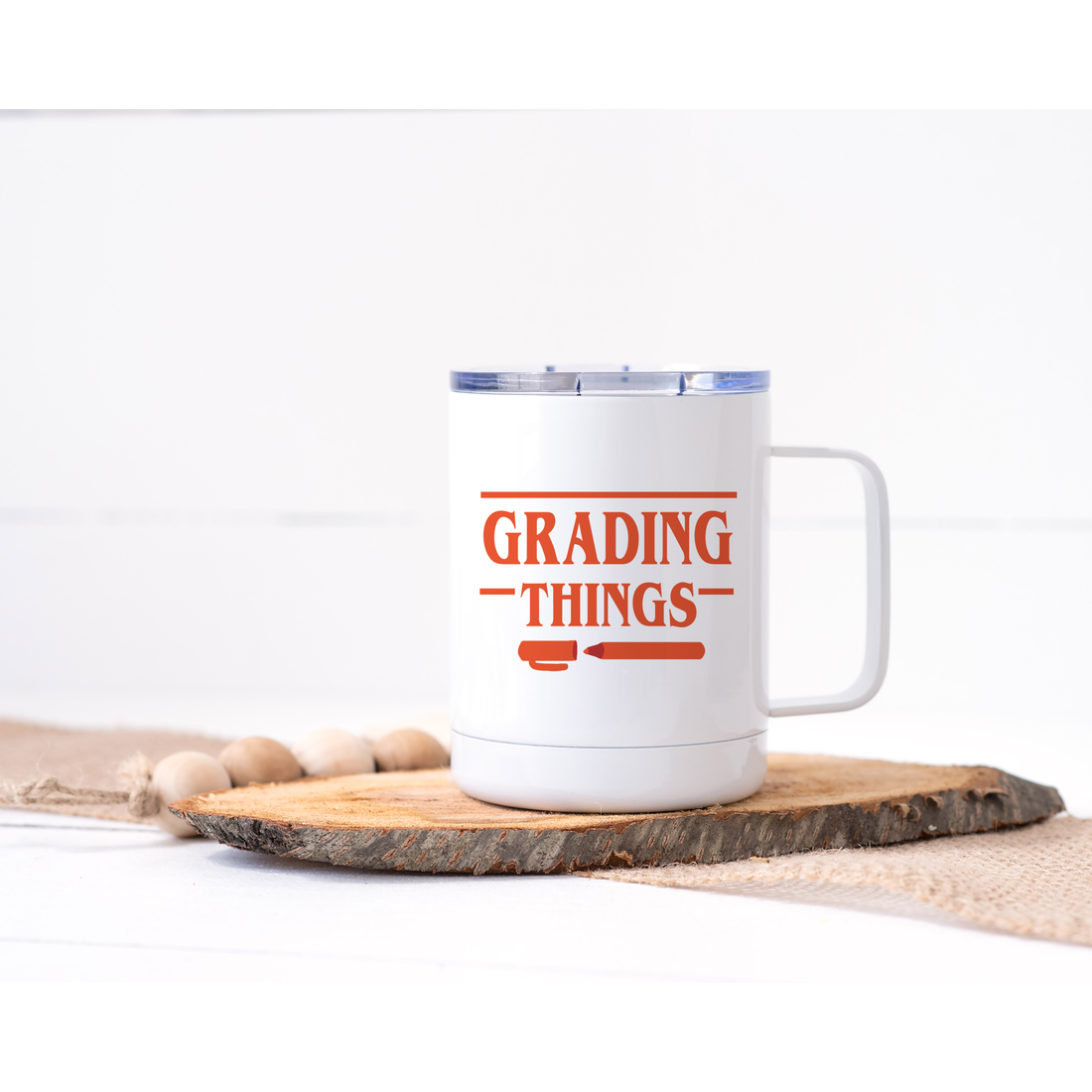 Grading Things Stainless Steel Travel Mug