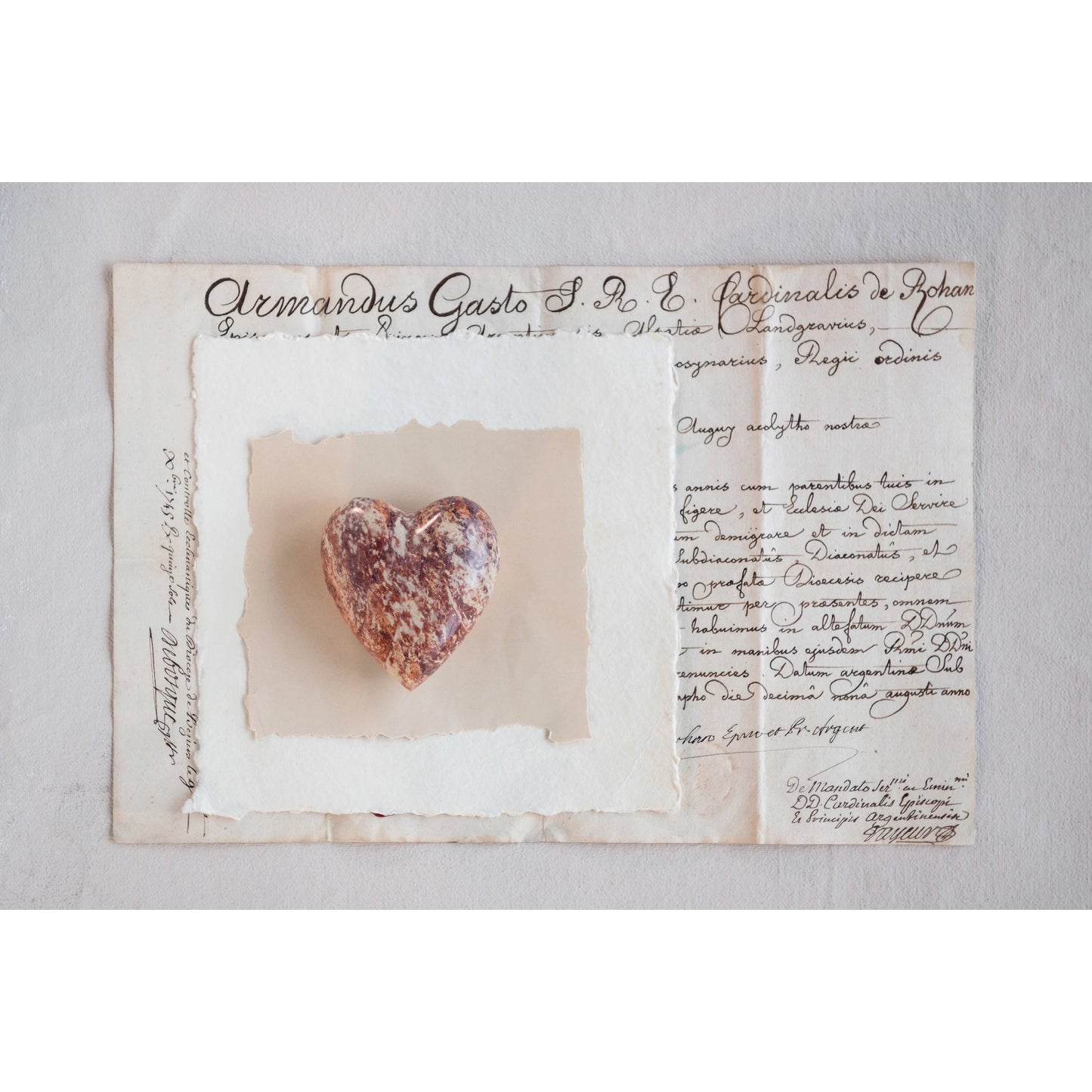 Decorative Soapstone Heart