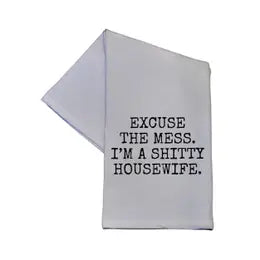 I'm A Shitty Housewife Funny Hand Towel