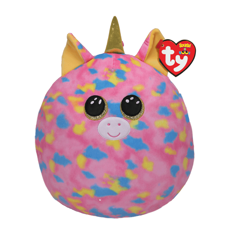 Ty Squish A Boo Fantasia Pink Unicorn