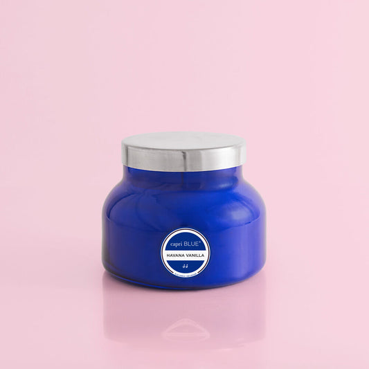 Capri Blue Havana Vanilla Blue Signature Jar Candle, 19 ozu