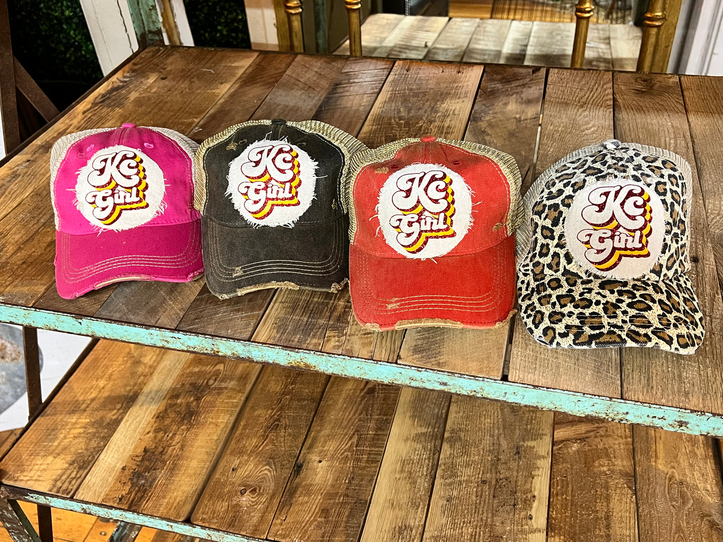 Kansas City Chiefs Vintage Hats - KC Girl