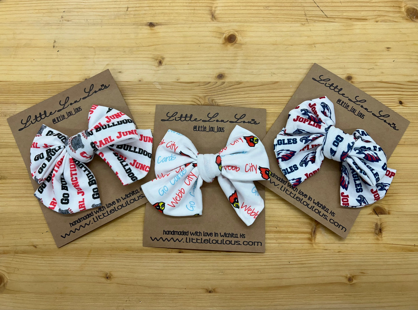 Little Lou Lou's School Spirit Hair Clip