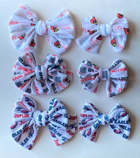 Little Lou Lou's School Spirit Hair Clip