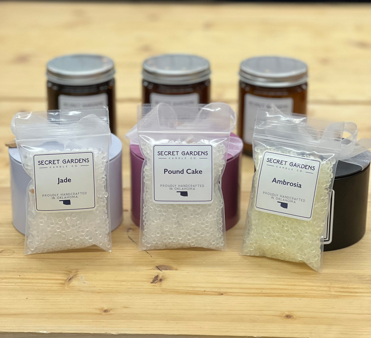 Secret Gardens Candles Car Bead Freshner