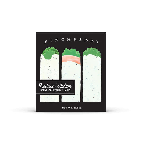 FinchBerry Produce Collection- 3 bar box Limited Edition