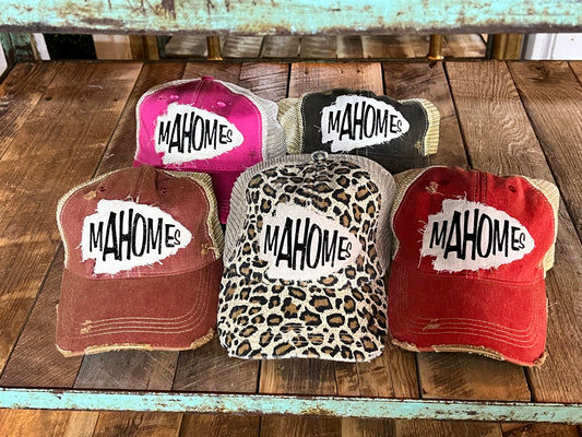 Kansas City Chiefs Vintage Hats - Mahomes