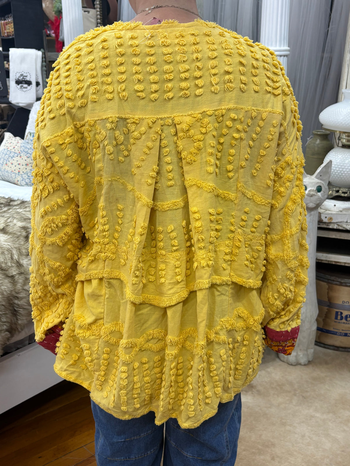 Handmade Vintage Style Kantha Jacket