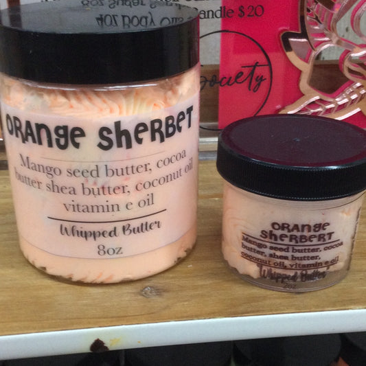 “Orange Sherbet” Whipped Body Butter