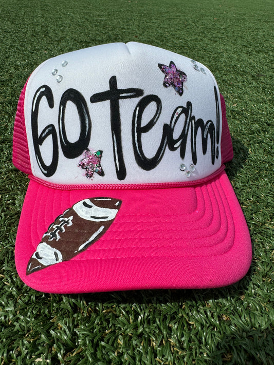 Go Team Football Trucker Hat