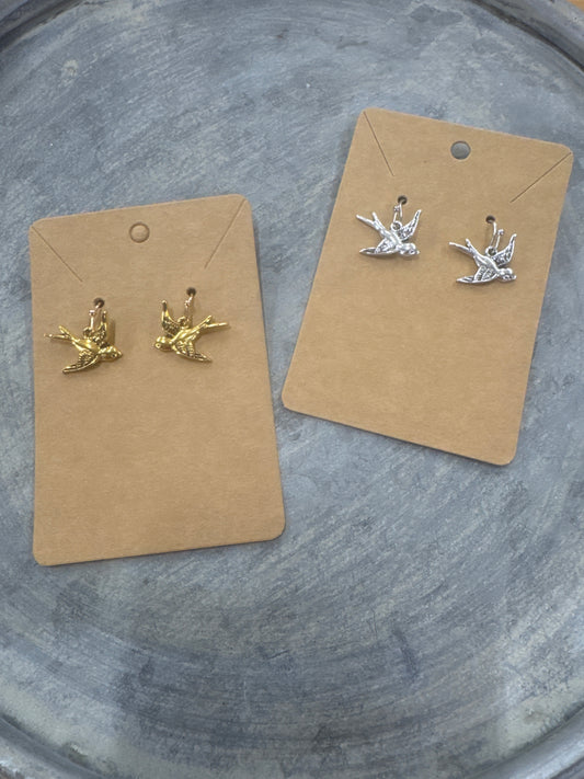 Flying Bird Earrings