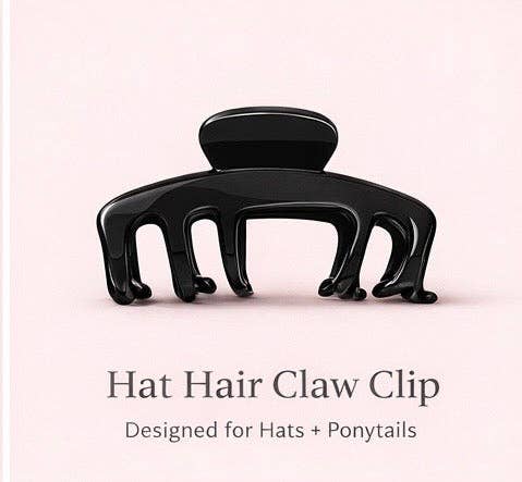 Hat Hair Claw Clip