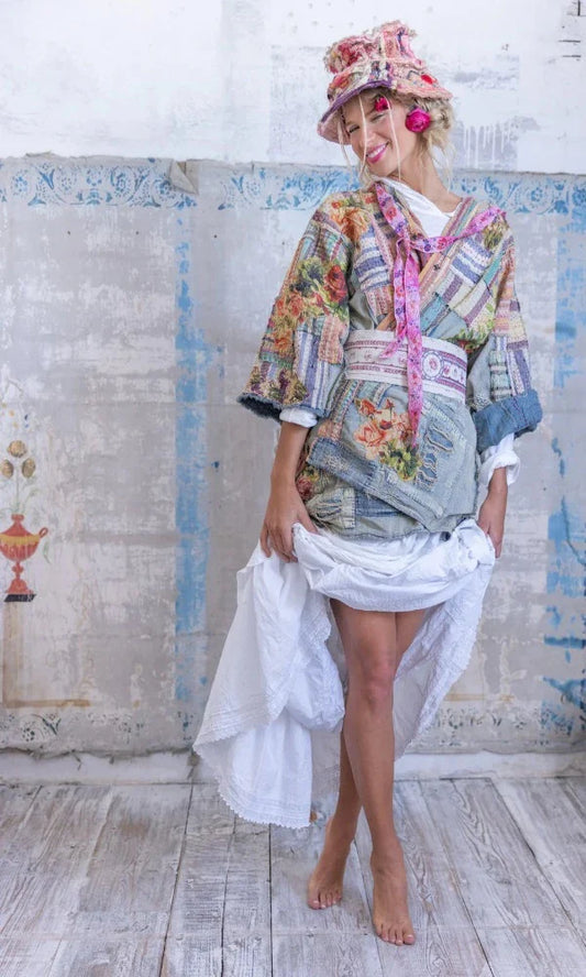 Magnolia Pearl Denim Hippie Kimono - Tulum
