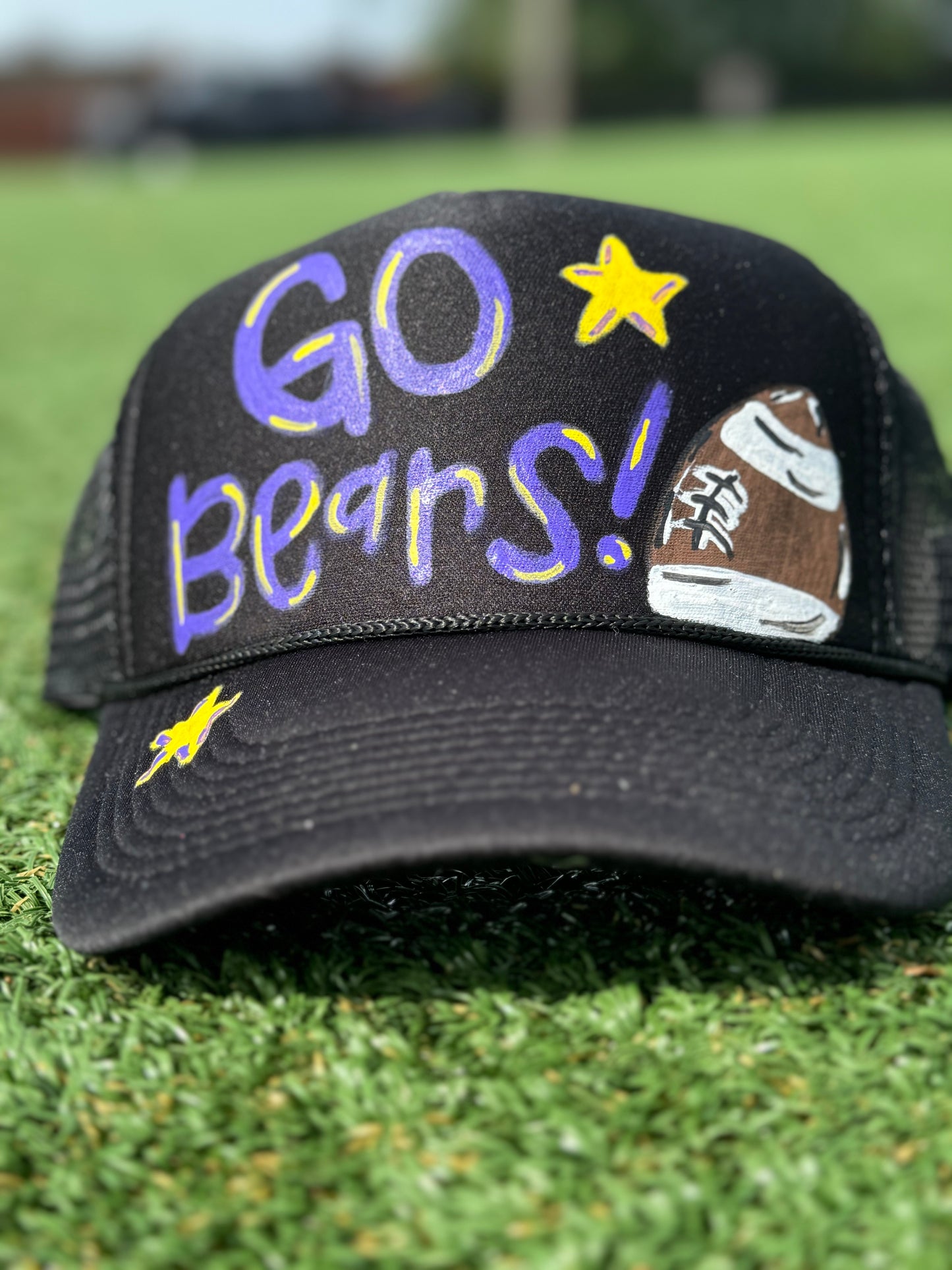 Go Bears Football Trucker Hat