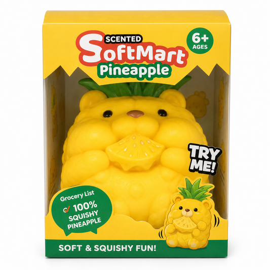 SoftMart™ Pineapple Bear Scented Squishy 🍍🧸