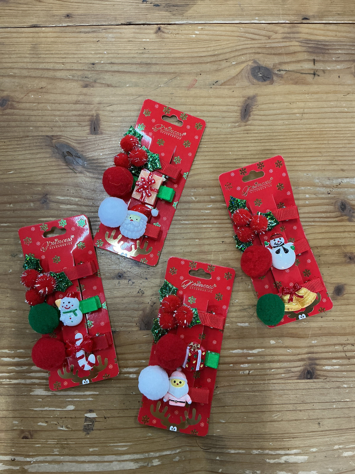 Christmas Hair Clips