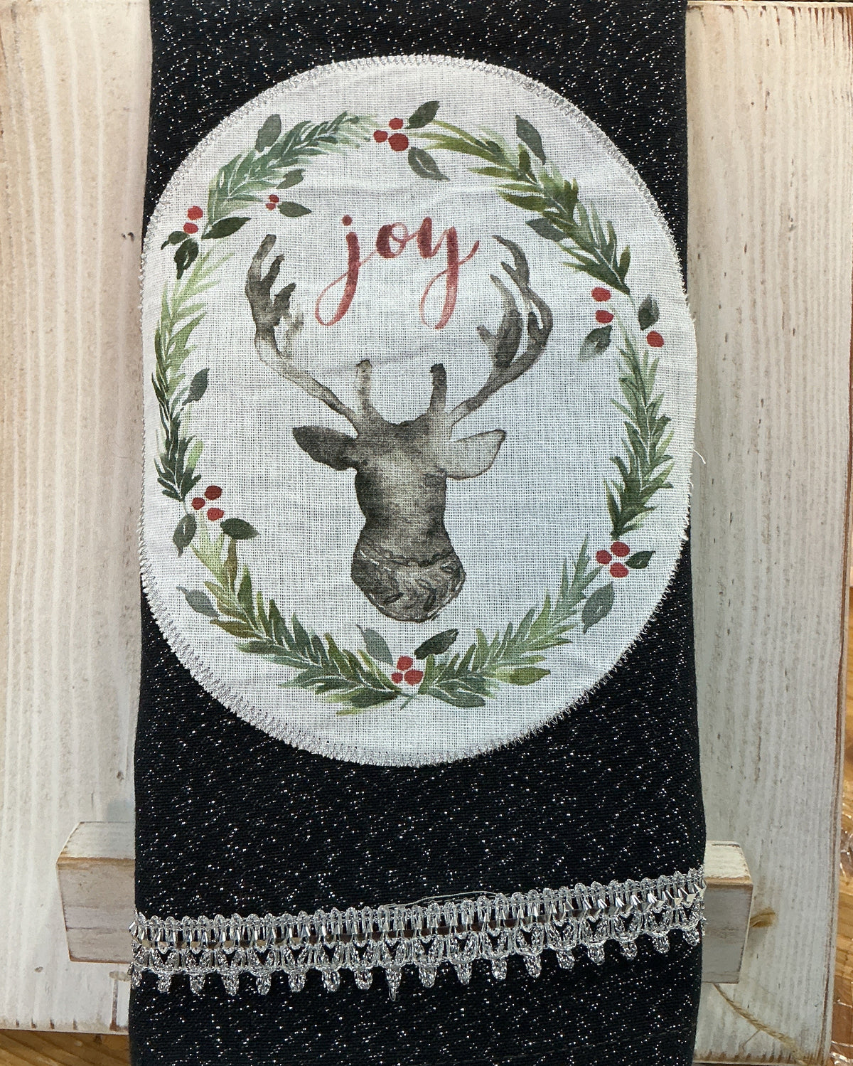 Reindeer Joy Hand Towel