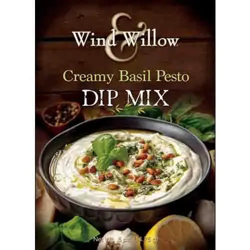 Wind & Willow Dip Mix - Creamy Basil Pesto