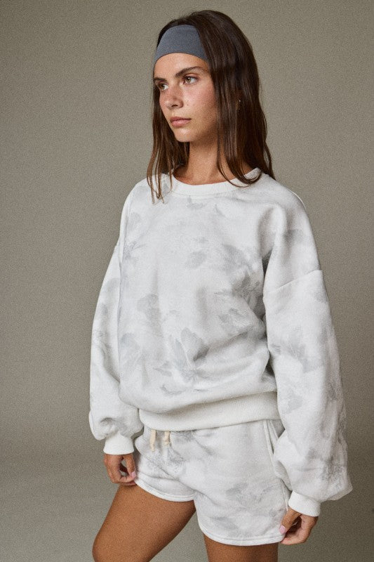 Abstract  Floral Top or Shorts