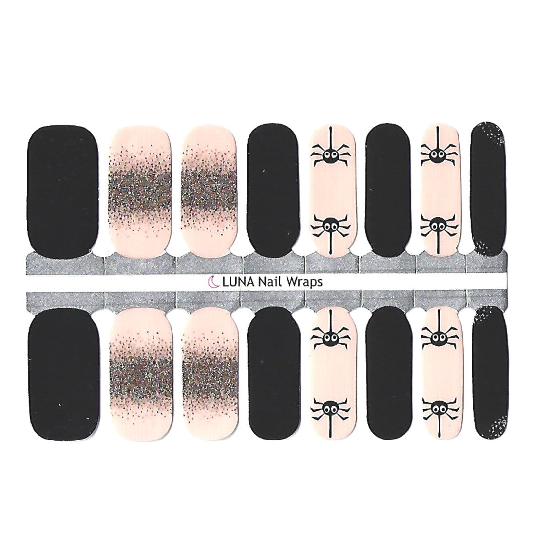 Fall Halloween Beware Nail Wraps