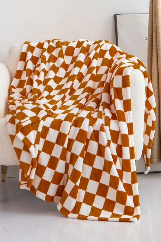 Checkerboard Soft Blanket