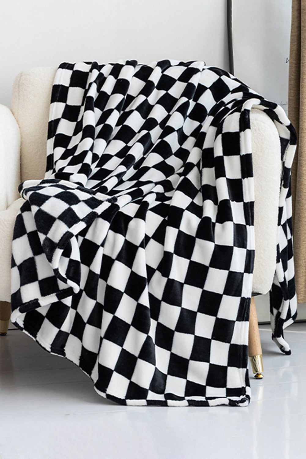 Checkerboard Soft Blanket