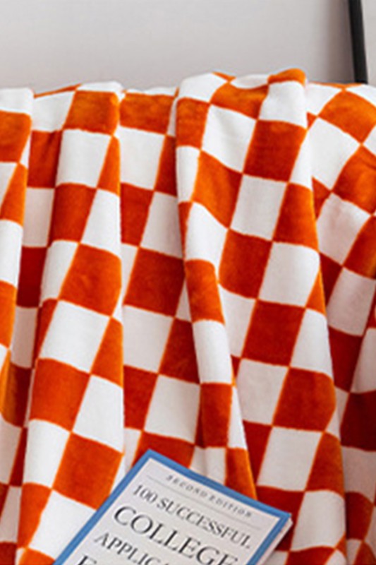Checkerboard Soft Blanket