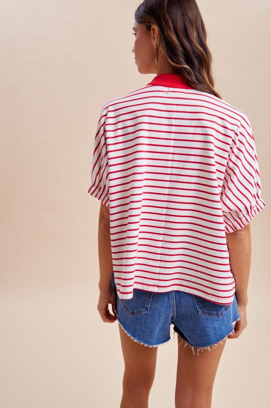 Dolman Sleeve Oversized Knit Top
