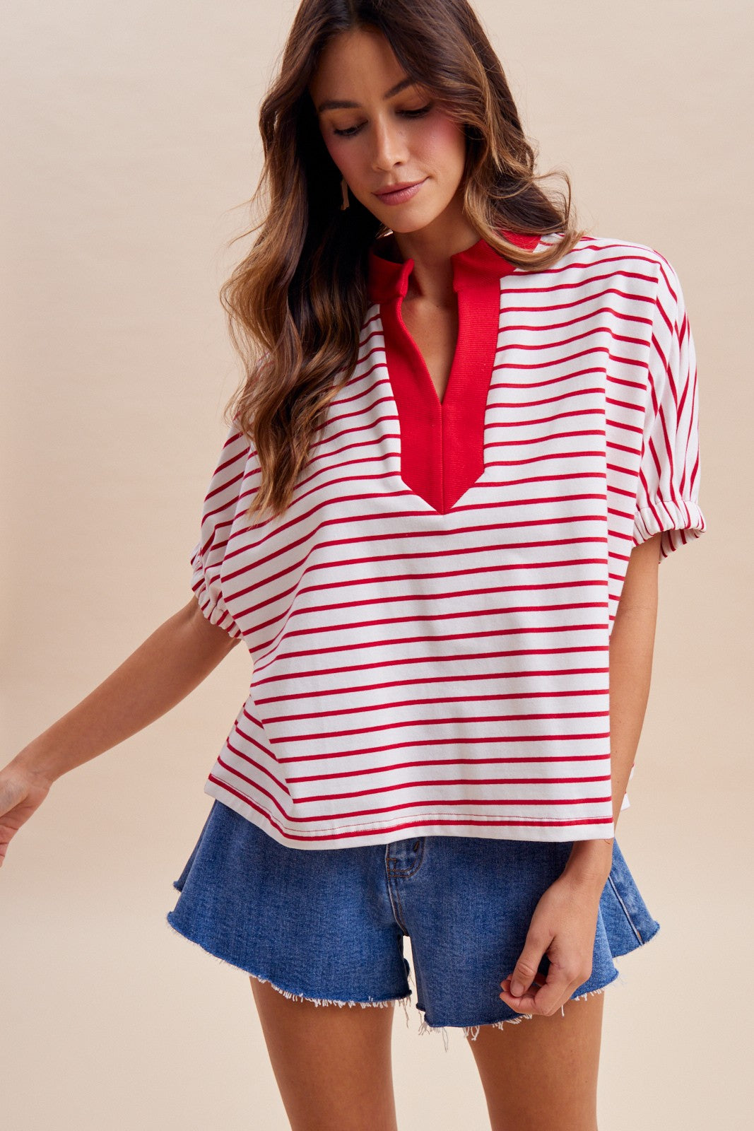 Dolman Sleeve Oversized Knit Top