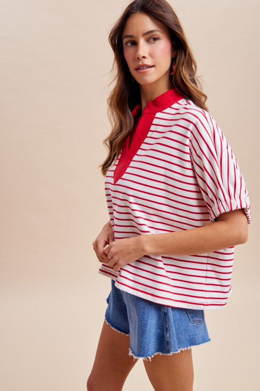 Dolman Sleeve Oversized Knit Top